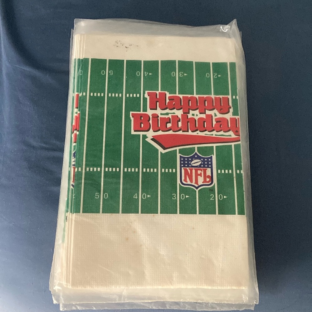 NFL birthday party table covers ( 7 total )